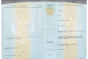 купить приложение к диплому ссуза 2014-2016